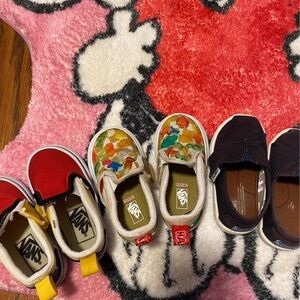 Vans Kids Colorful Slip-On Shoes
